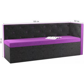 Кухонный диван Салвадор правый