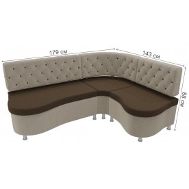 Кухонный диван Вегас правый