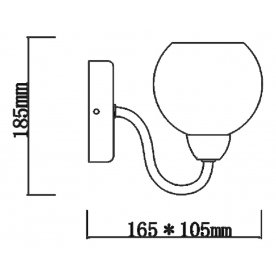 Бра Eurosize 10 TOC010-01-N