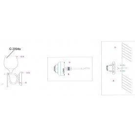 Бра Velute 2094/1W