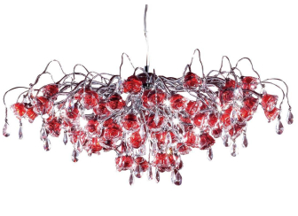 Подвесная люстра Rosa Rosso EL325P17.2