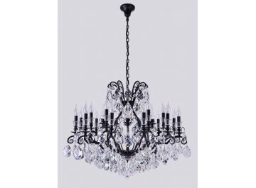 Люстра Magnifico SP19 Black/Transparent
