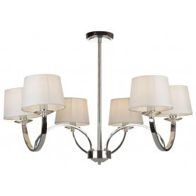 Люстра на штанге Tina FR5034PL-06CH