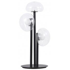 Настольная лампа BOSQUE LG3 BLACK/TRANSPARENT
