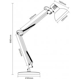Настольная лампа KD-431A С62