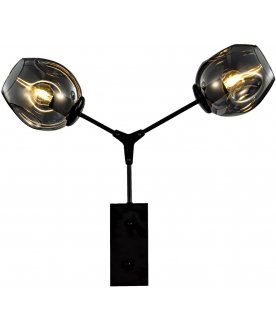 Настенный светильник светильникanchingL1201-W2-GR