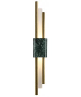 Настенный светильник CARTA AP6W LED GREEN/BRASS
