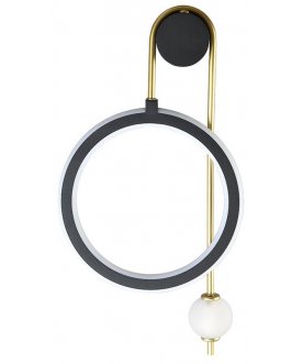 Настенный светильник CORIDA AP25W LED BLACK/GOLD