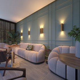 Настенный светильник Dario 3833/2WB