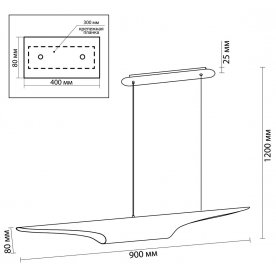 Настенный светильник Whitney 3816/50BG