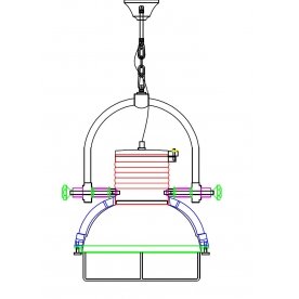 Подвесной светильник C704