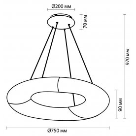 Подвесной светильник Aura 4068/60L