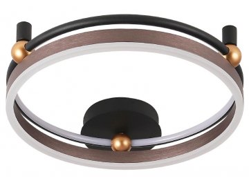 Потолочный светильник FERNANDO PL48W LED COFFEE/BLACK