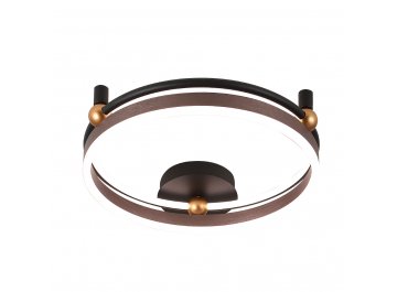 Потолочный светильник FERNANDO PL48W LED COFFEE/BLACK