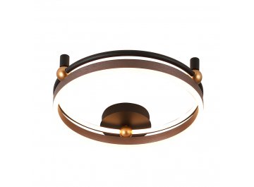 Диодный потолочный светильник FERNANDO PL48W LED COFFEE/BLACK