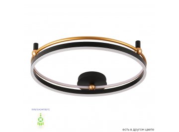 Потолочный светильник FERNANDO PL72W LED BLACK/GOLD
