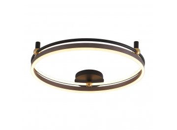 Диодный светильник потолочный FERNANDO PL72W LED COFFEE/BLACK