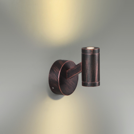 Уличный настенный светильник 6636/6BL