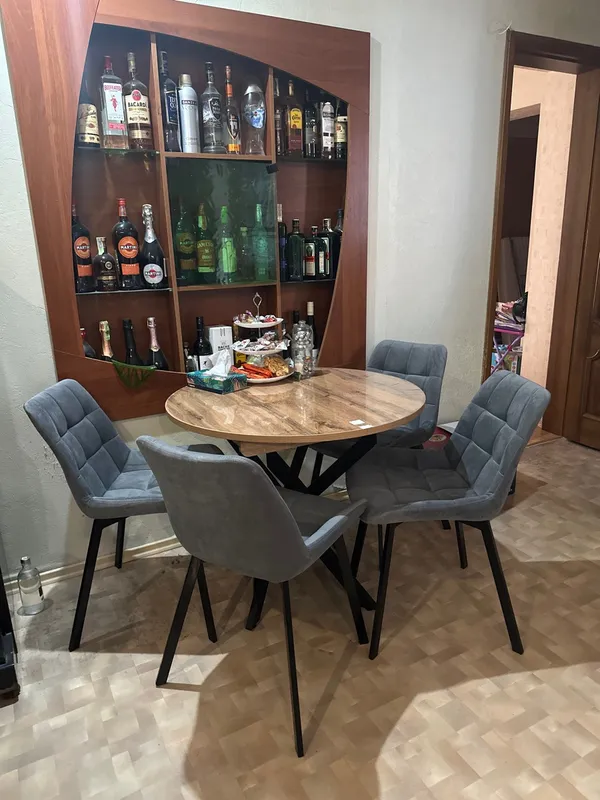 Комплект стульев крутящихся Форт 2 шт розовый (hl 41) / 1П белый каркас фото покупателя 125