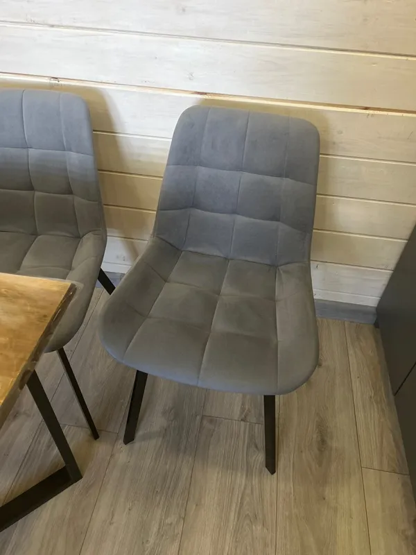 Комплект стульев крутящихся Форт 2 шт розовый (hl 41) / 1П белый каркас фото покупателя 71