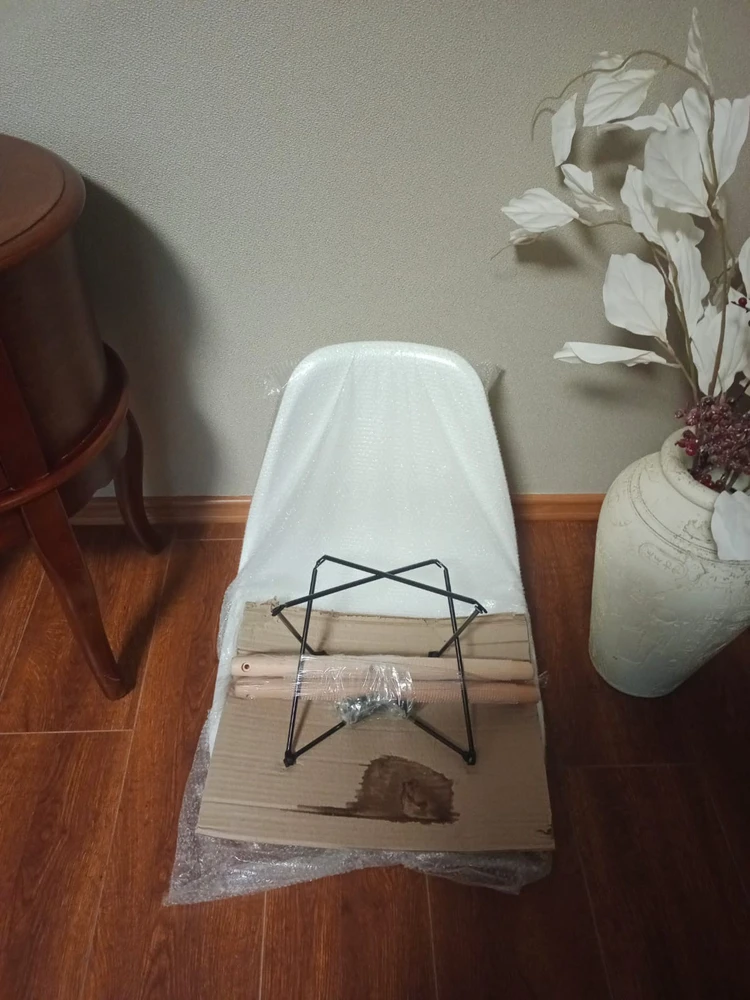Пластиковый стул Eames PC-015 серый фото покупателя 33