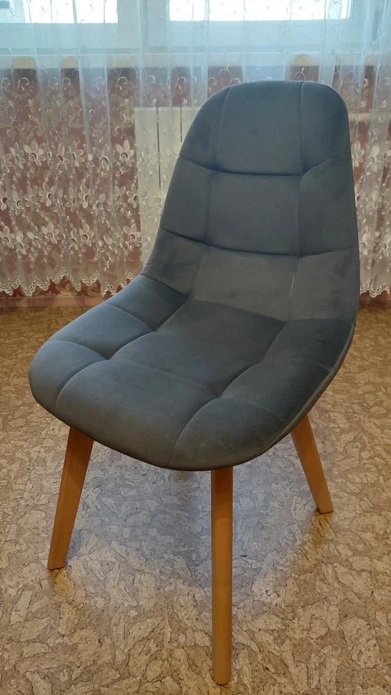 Деревянный стул Filip green / wood фото покупателя 1