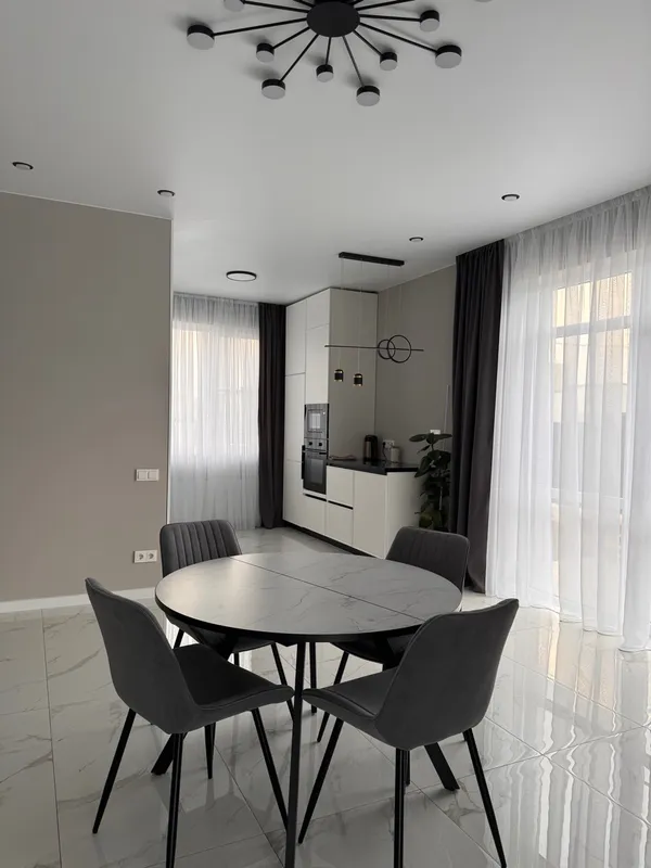 Стул на металлокаркасе Седа К крутящийся светло-серый  / белый фото покупателя 46