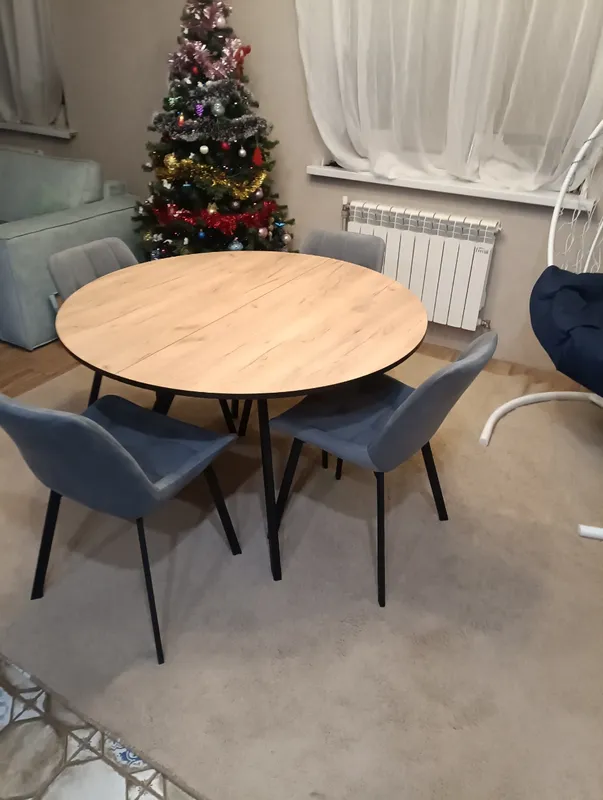 Комплект стульев крутящихся Форт 2 шт розовый (hl 41) / 1П белый каркас фото покупателя 107