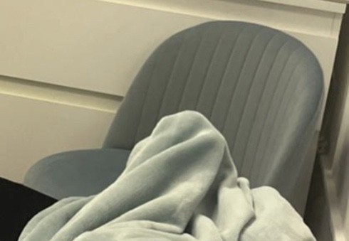 Стул на металлокаркасе Gabi dark beige / black / silver фото покупателя 495