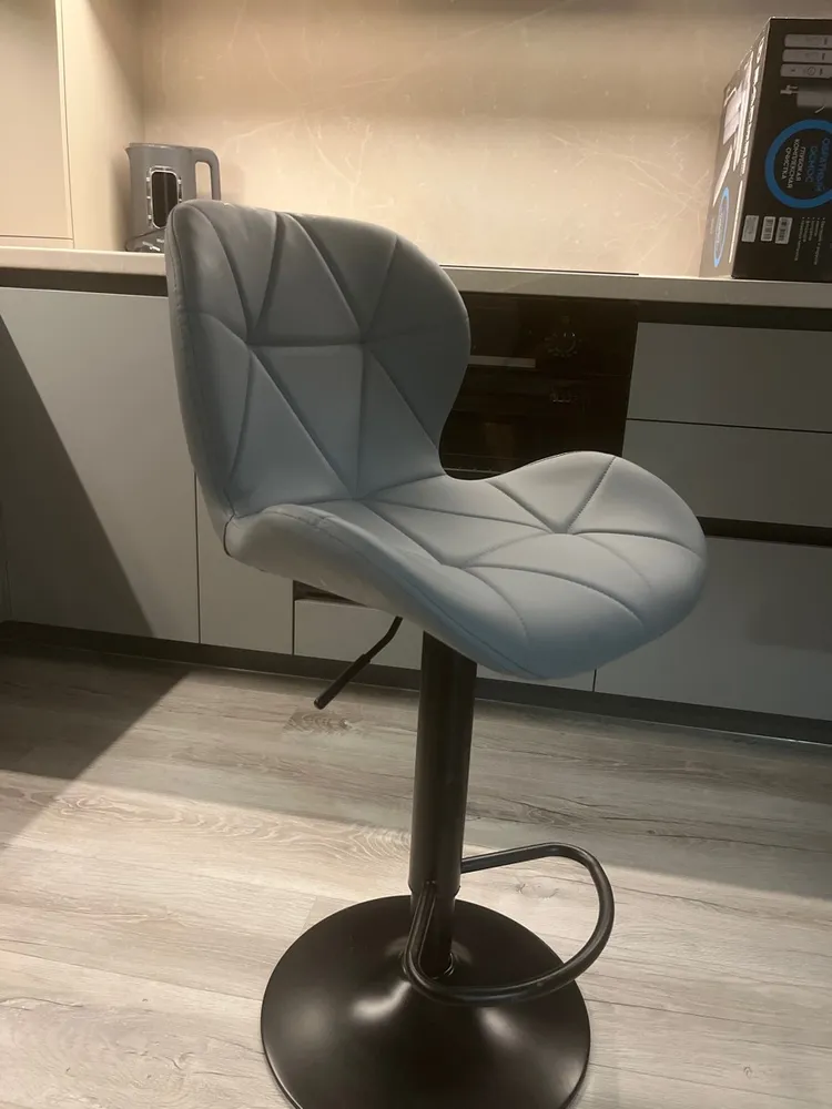 Барный стул Trio beige / chrome фото покупателя 2