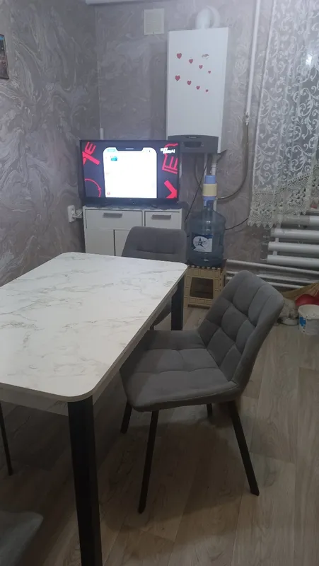 Комплект стульев крутящихся Форт 2 шт розовый (hl 41) / 1П белый каркас фото покупателя 35