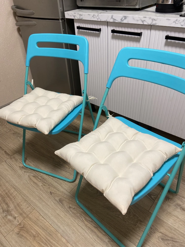 Пластиковый стул Fold складной white фото покупателя 1