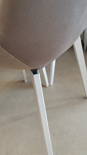 Стул на металлокаркасе Челси К крутящийся бирюзовый / черный фото покупателя 47