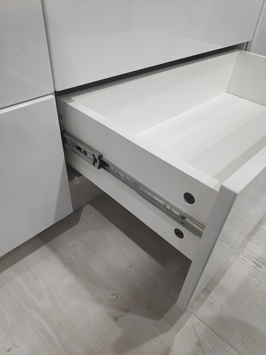 Готовая гостиная Румба белый / белый глянец  - Уцененный экземпляр фото покупателя 125