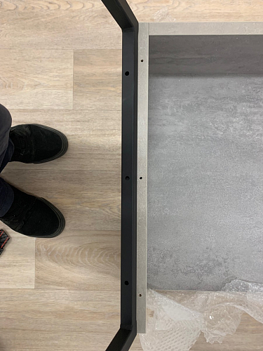 Письменный стол Ниа 115х60 белый / белый матовый фото покупателя 1