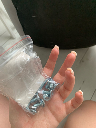 Стул на металлокаркасе Чилли бирюзовый / черный фото покупателя 724