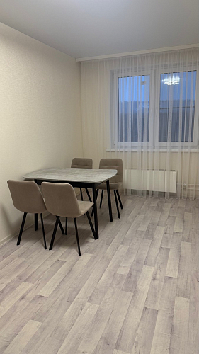 Стул на металлокаркасе Чилли синяя ткань / белый фото покупателя 513