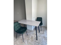 Стол Тринити Лофт 120 25 мм бетон / черный матовый фото покупателя 8