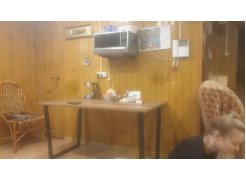 Деревянный стол Лота Лофт 120(160)х75 черный матовый / бетон светлый фото покупателя 4