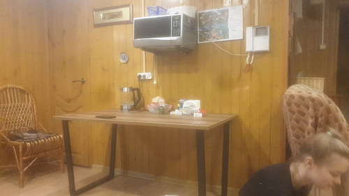 Стол раскладной Лота Лофт 120 25 мм юта / черный матовый фото покупателя 4