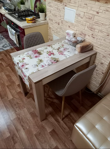 Стул на металлокаркасе Capri blue / white фото покупателя 109