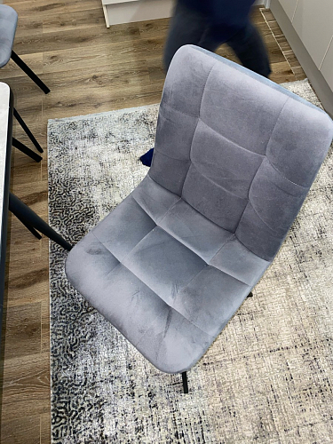 Стул на металлокаркасе Чилли синий / белый фото покупателя 1322