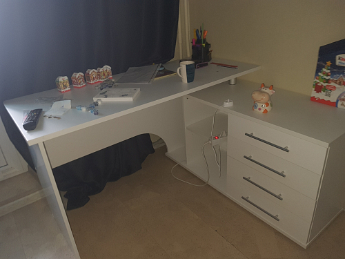 Компьютерный стол КСТ-109П правый венге фото покупателя 102