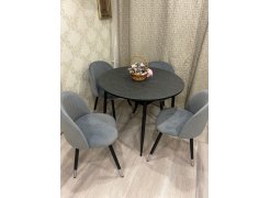 Стул на металлокаркасе Gabi green / black фото покупателя 465