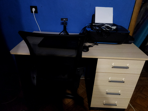 Стол письменный СП4 венге / дуб молочный фото покупателя 25