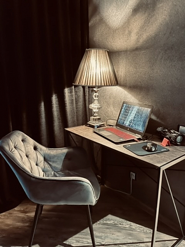 Стул на металлокаркасе Remo dark pink фото покупателя 2