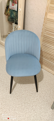 Стул на металлокаркасе Gabi green / black / silver фото покупателя 340