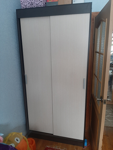 Шкаф-купе Евро венге / дуб белфорд фото покупателя 3