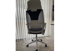 Компьютерное кресло Golem dark gray / white фото покупателя 37