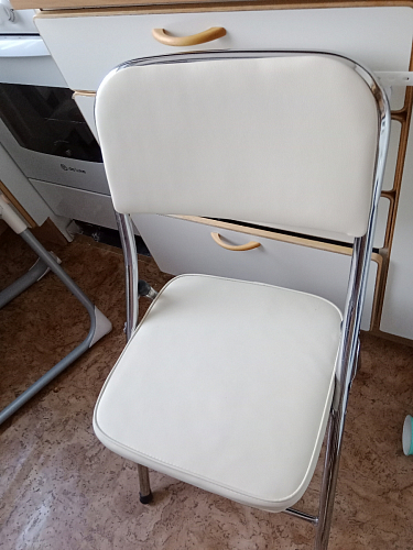 Стул Chair раскладной белый фото покупателя 27